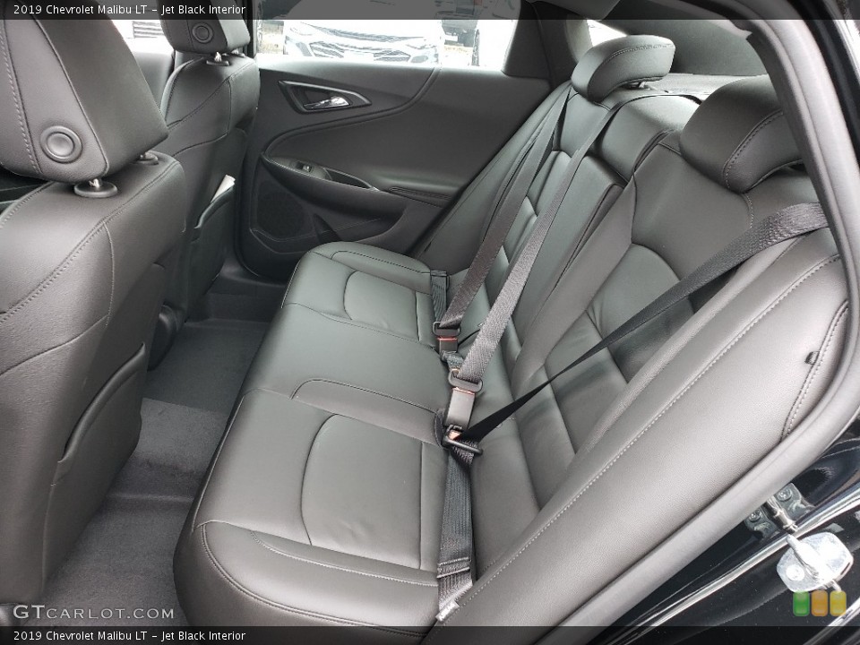 Jet Black Interior Rear Seat for the 2019 Chevrolet Malibu LT #130257968
