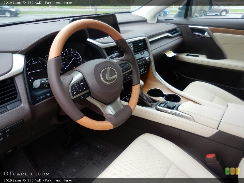 Parchment Interior Photo for the 2019 Lexus RX 350 AWD #130258444