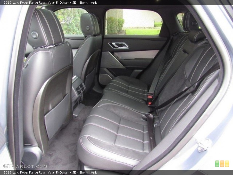 Ebony Interior Rear Seat for the 2019 Land Rover Range Rover Velar R-Dynamic SE #130261106