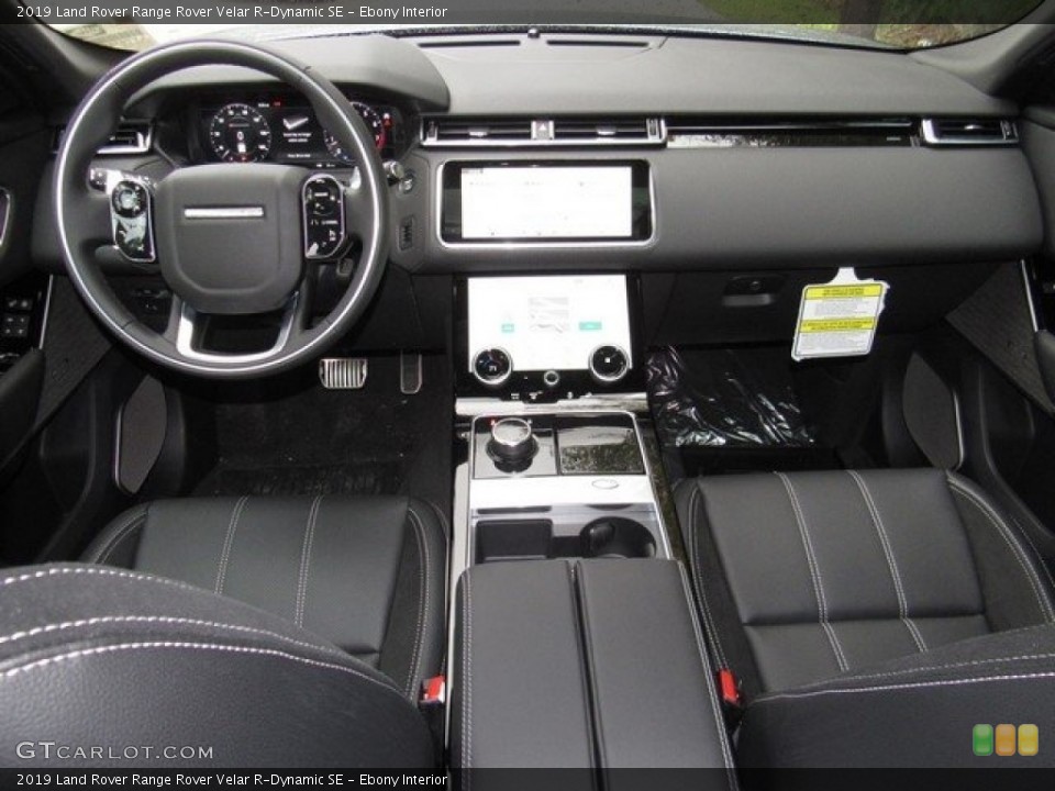 Ebony Interior Dashboard for the 2019 Land Rover Range Rover Velar R-Dynamic SE #130261121