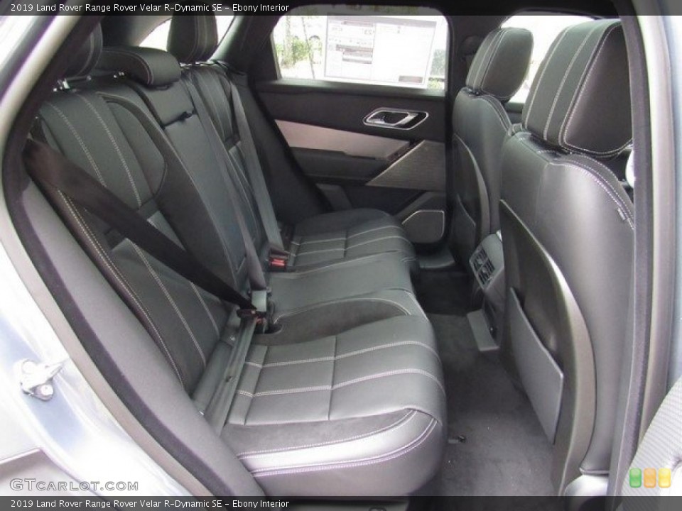 Ebony Interior Rear Seat for the 2019 Land Rover Range Rover Velar R-Dynamic SE #130261211