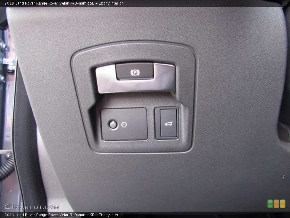 Ebony Interior Controls for the 2019 Land Rover Range Rover Velar R-Dynamic SE #130261331