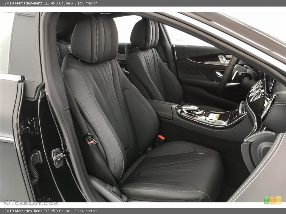Black Interior Front Seat for the 2019 Mercedes-Benz CLS 450 Coupe #130266374