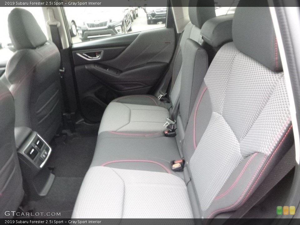 Gray Sport Interior Rear Seat for the 2019 Subaru Forester 2.5i Sport #130266638