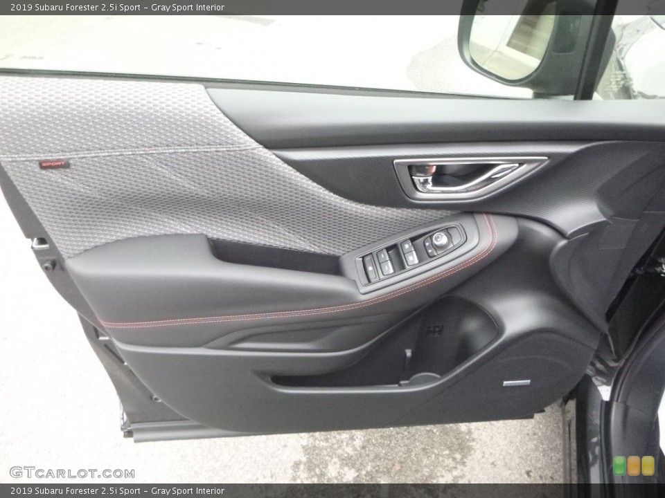 Gray Sport Interior Door Panel for the 2019 Subaru Forester 2.5i Sport #130266656