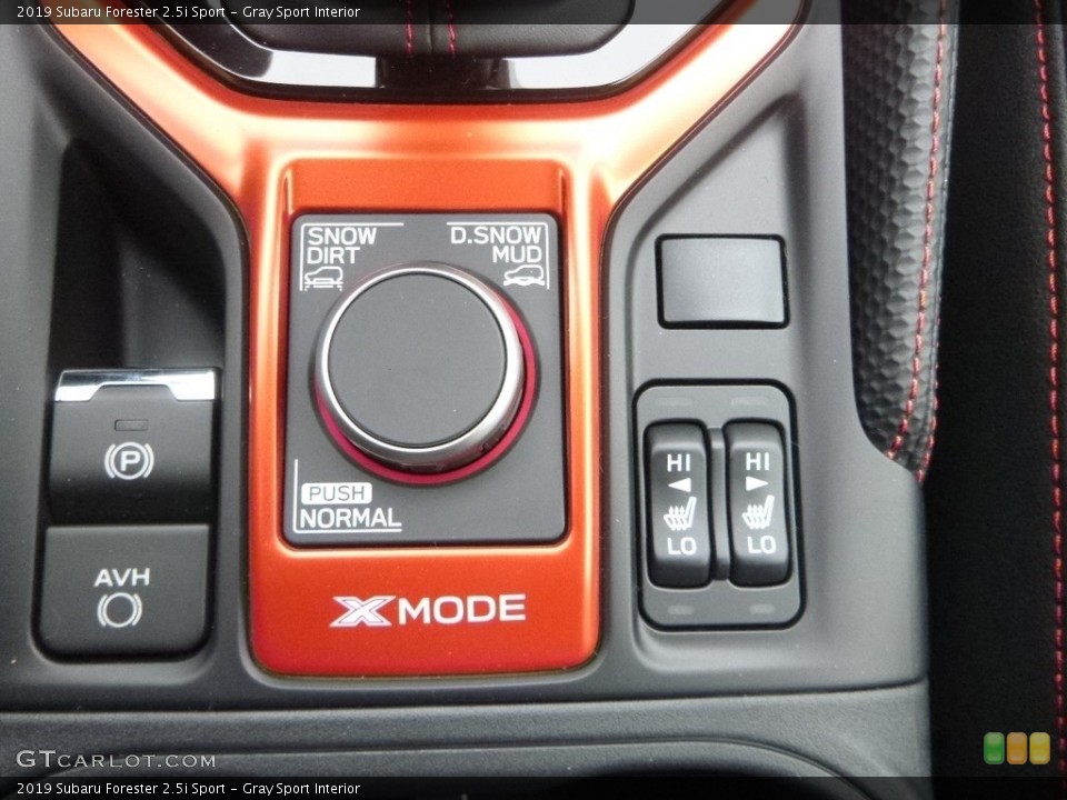 Gray Sport Interior Controls for the 2019 Subaru Forester 2.5i Sport #130266740