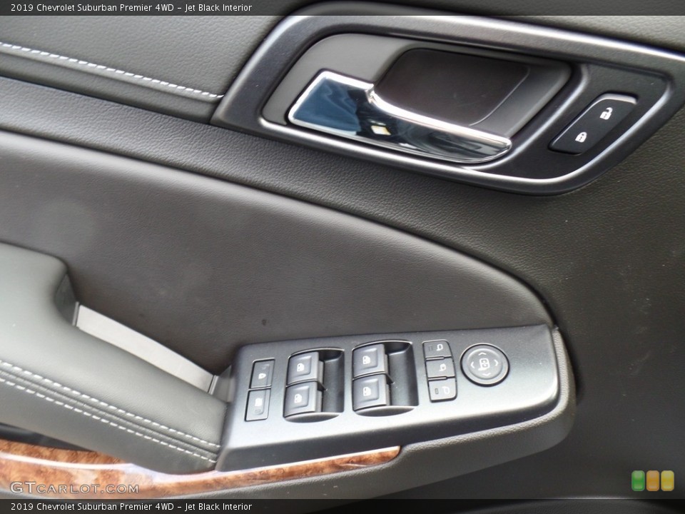 Jet Black Interior Controls for the 2019 Chevrolet Suburban Premier 4WD #130267268