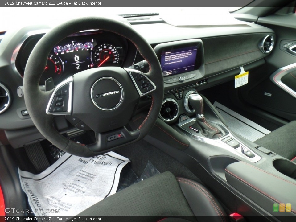 Jet Black Interior Dashboard for the 2019 Chevrolet Camaro ZL1 Coupe #130267661