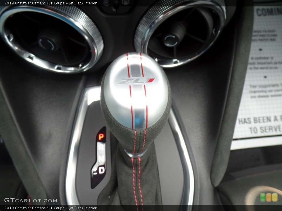 Jet Black Interior Transmission for the 2019 Chevrolet Camaro ZL1 Coupe #130267781