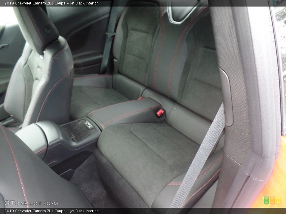 Jet Black Interior Rear Seat for the 2019 Chevrolet Camaro ZL1 Coupe #130267787