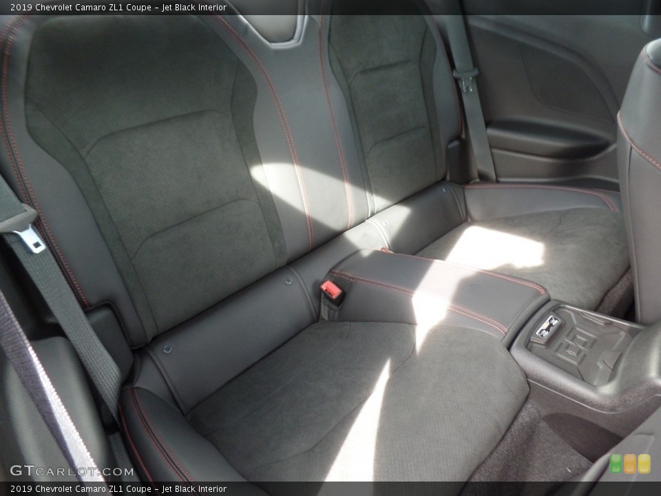Jet Black Interior Rear Seat for the 2019 Chevrolet Camaro ZL1 Coupe #130267913