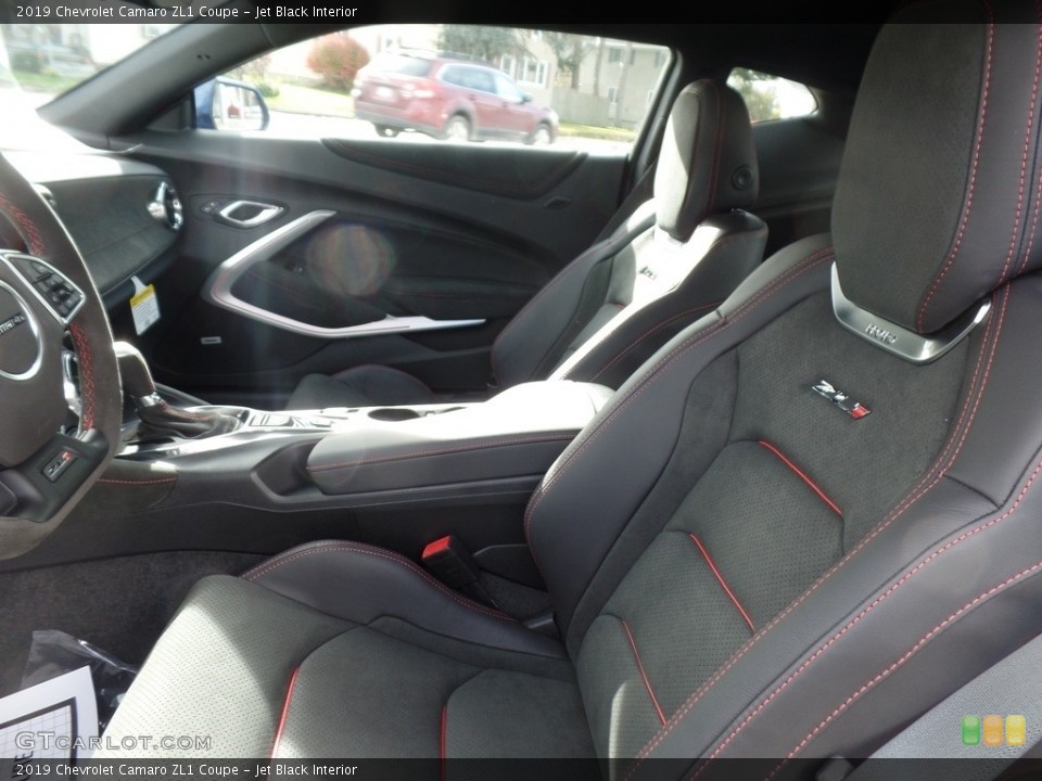 Jet Black Interior Front Seat for the 2019 Chevrolet Camaro ZL1 Coupe #130267919