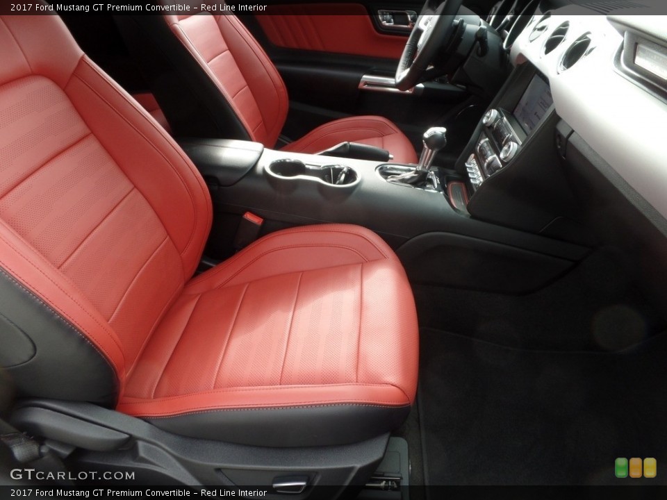 Red Line 2017 Ford Mustang Interiors