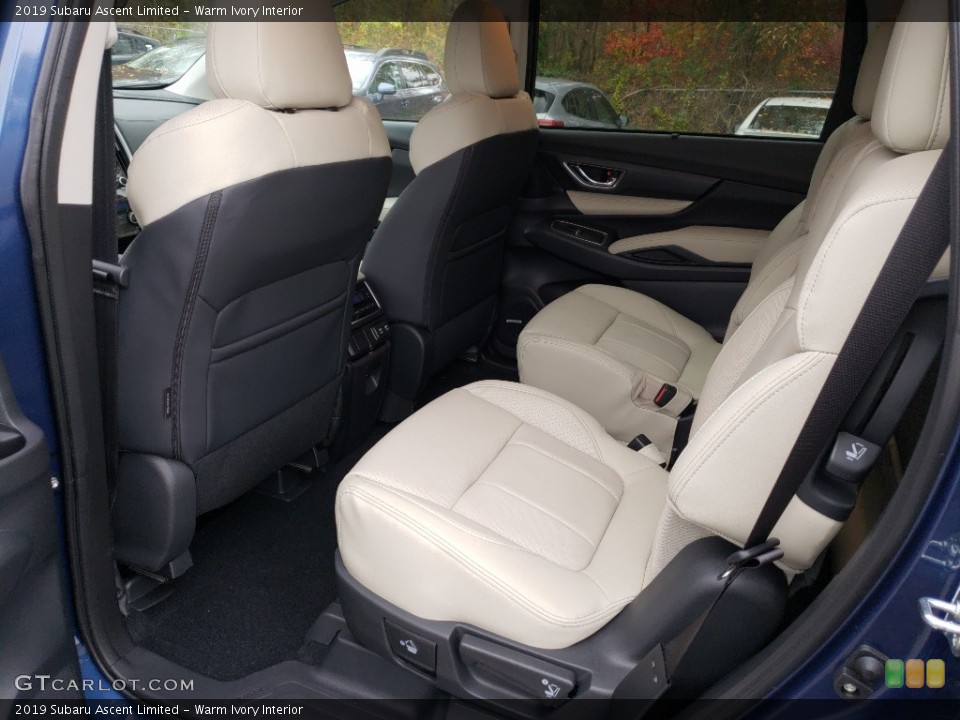 Warm Ivory Interior Rear Seat for the 2019 Subaru Ascent Limited #130268690