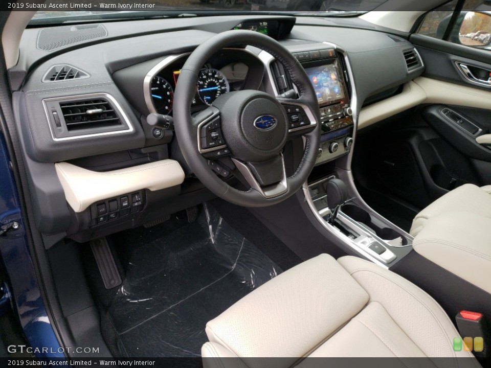 Warm Ivory Interior Photo for the 2019 Subaru Ascent Limited #130268702