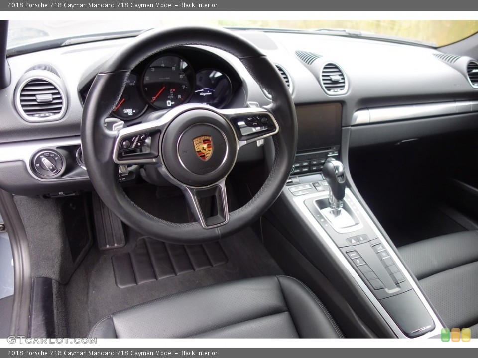 Black Interior Dashboard for the 2018 Porsche 718 Cayman  #130271888