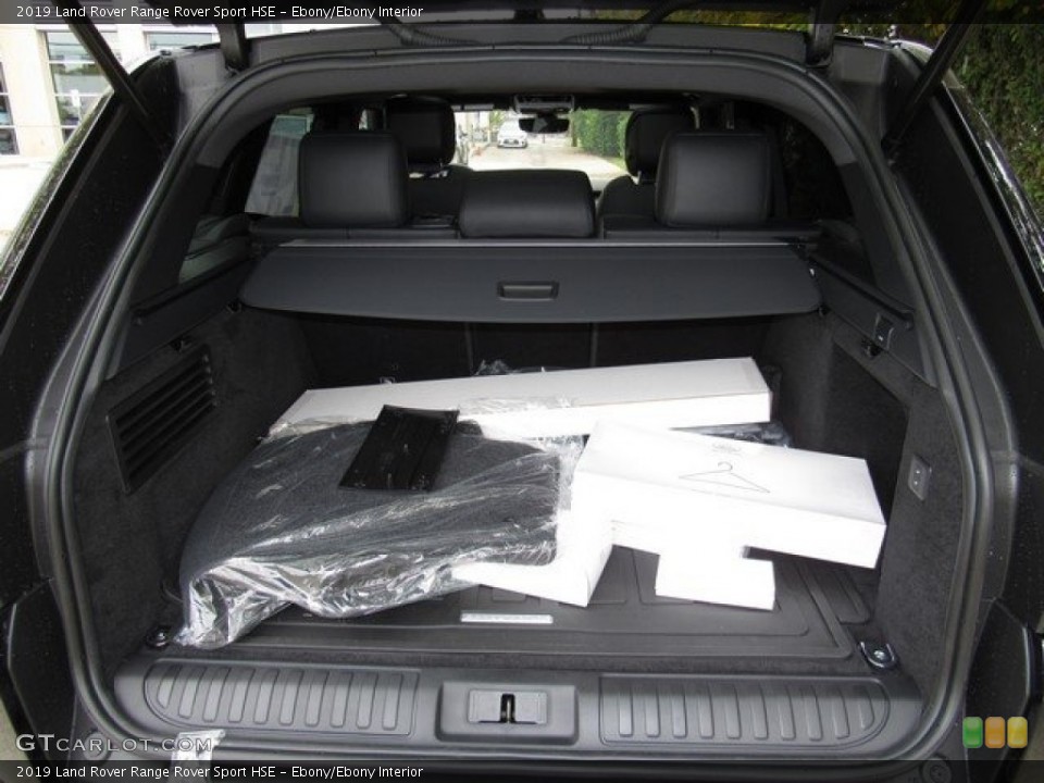 Ebony/Ebony Interior Trunk for the 2019 Land Rover Range Rover Sport HSE #130272578