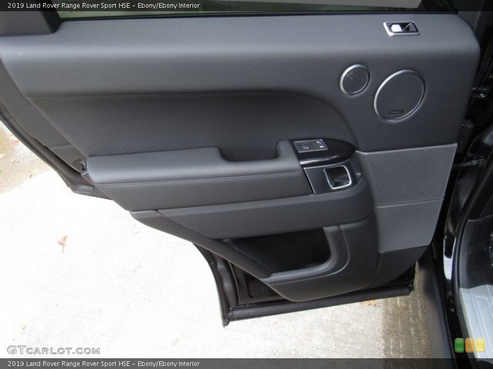 Ebony/Ebony Interior Door Panel for the 2019 Land Rover Range Rover Sport HSE #130272653