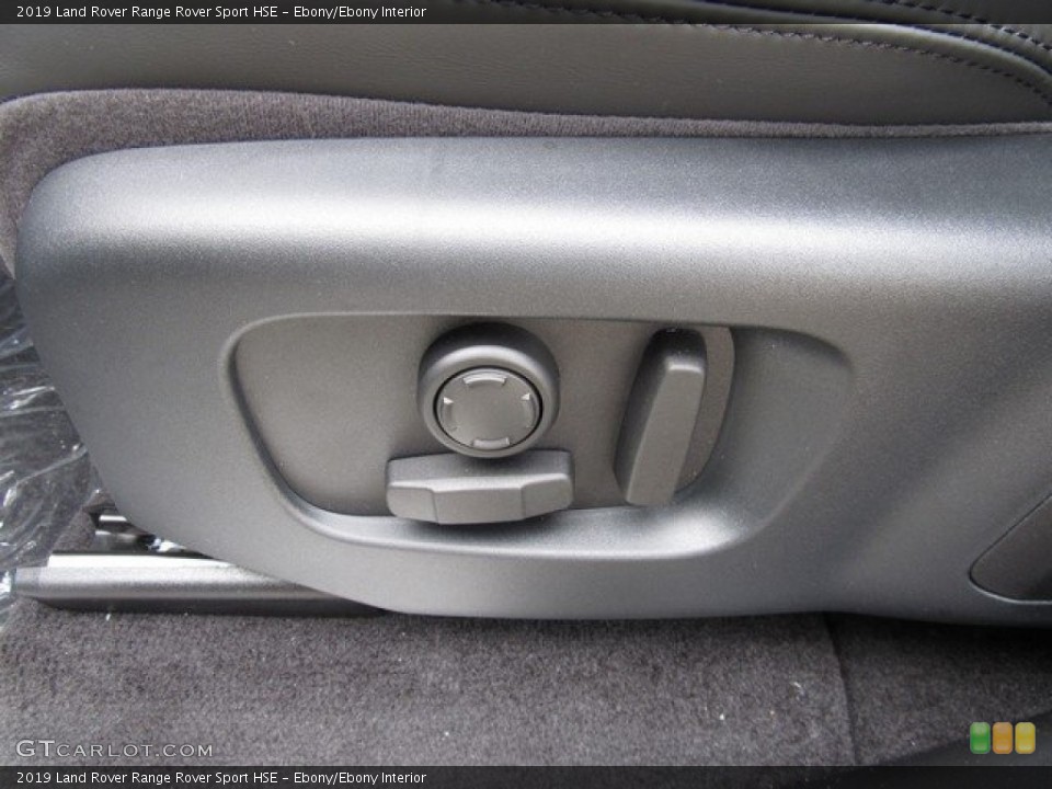 Ebony/Ebony Interior Controls for the 2019 Land Rover Range Rover Sport HSE #130272692
