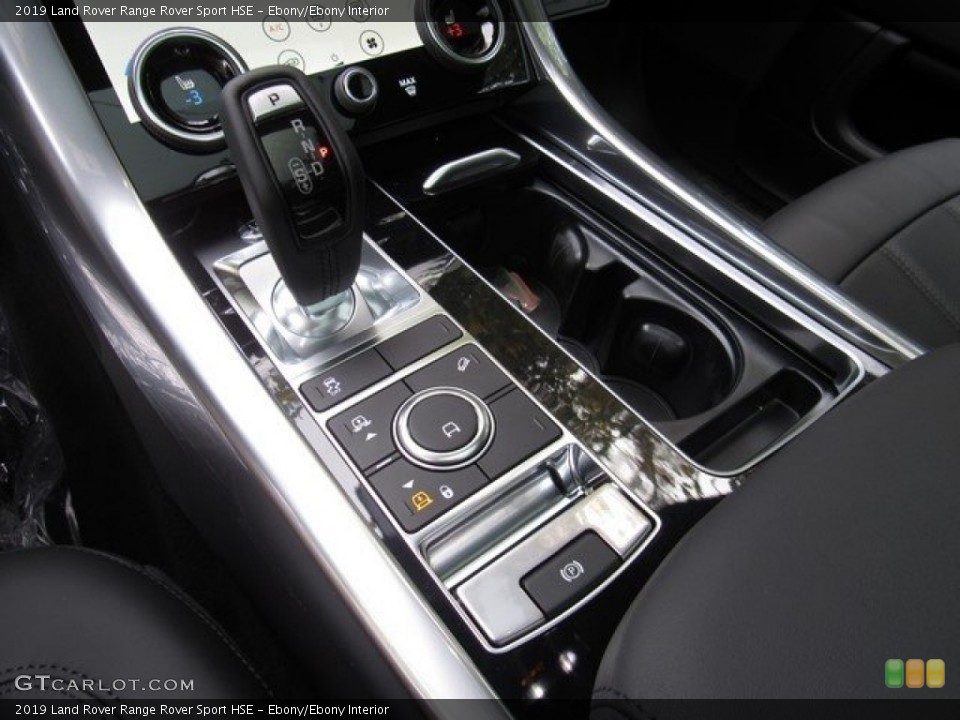 Ebony/Ebony Interior Transmission for the 2019 Land Rover Range Rover Sport HSE #130272848