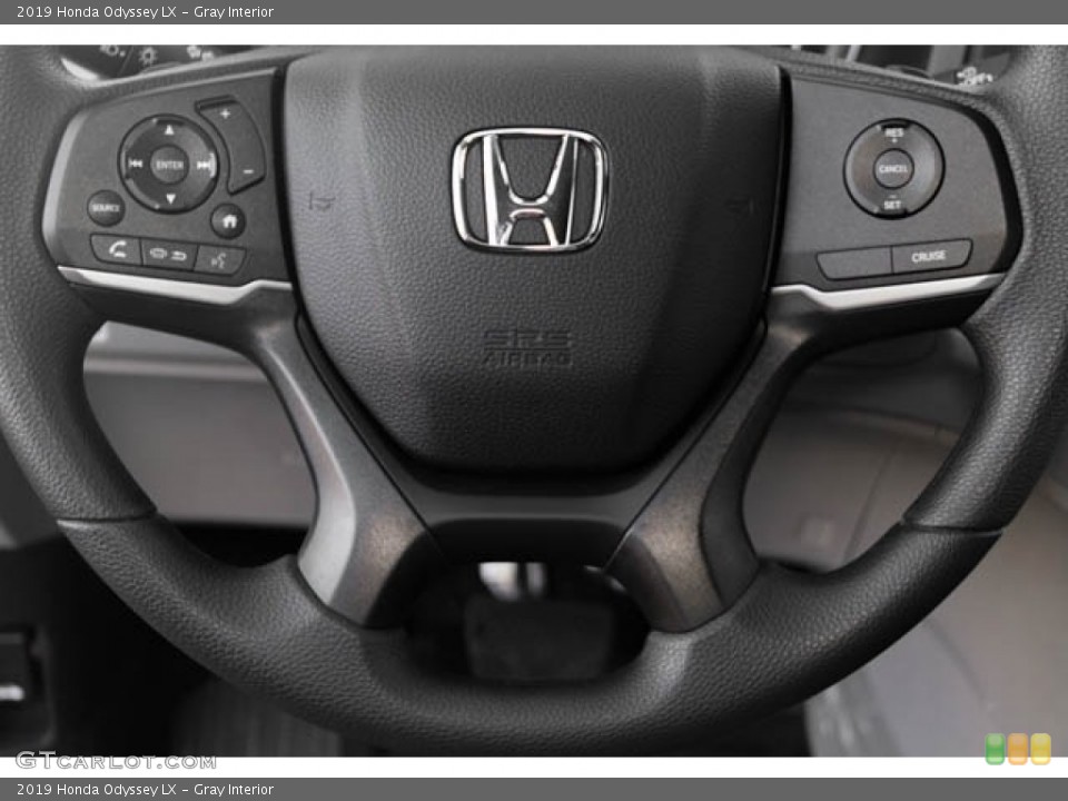 Gray Interior Steering Wheel for the 2019 Honda Odyssey LX #130276236