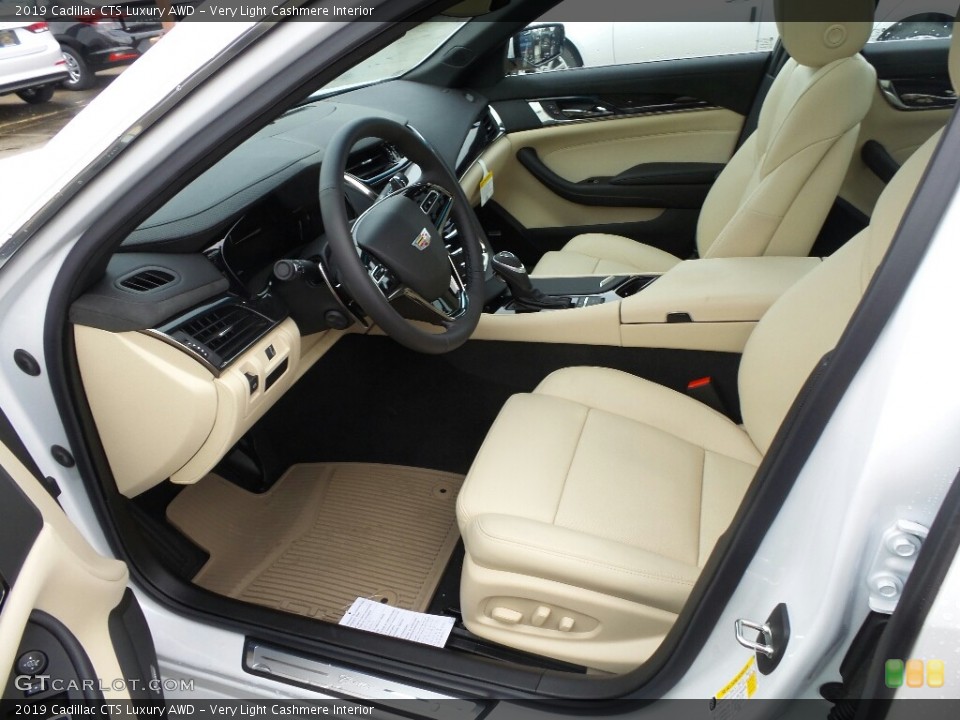Very Light Cashmere Interior Photo for the 2019 Cadillac CTS Luxury AWD #130281425