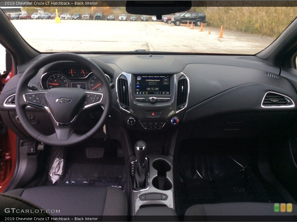 Black Interior Dashboard for the 2019 Chevrolet Cruze LT Hatchback #130283504