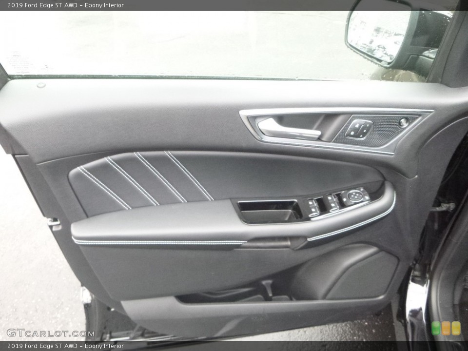 Ebony Interior Door Panel for the 2019 Ford Edge ST AWD #130283681