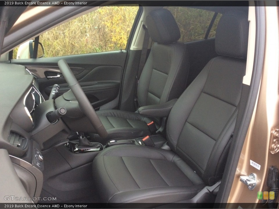 Ebony Interior Front Seat for the 2019 Buick Encore Essence AWD #130284659