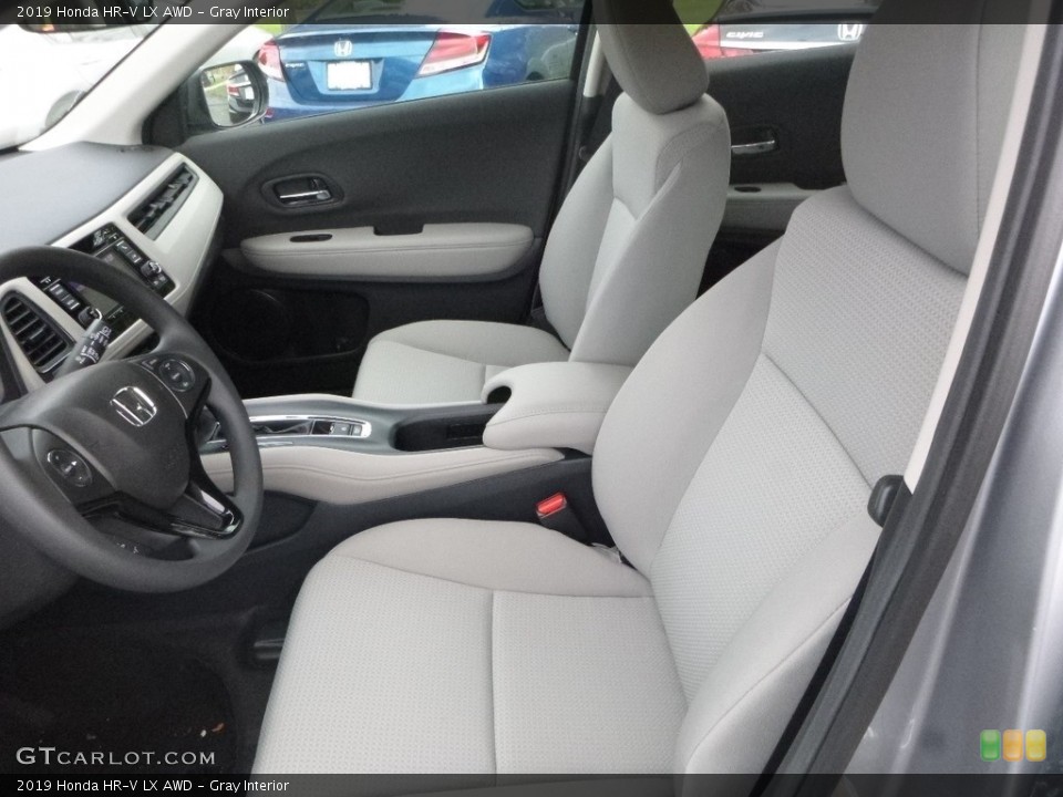 Gray Interior Front Seat for the 2019 Honda HR-V LX AWD #130287839