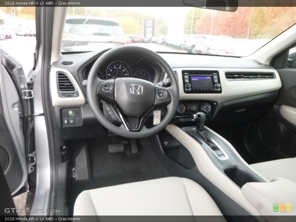 Gray Interior Photo for the 2019 Honda HR-V LX AWD #130287884