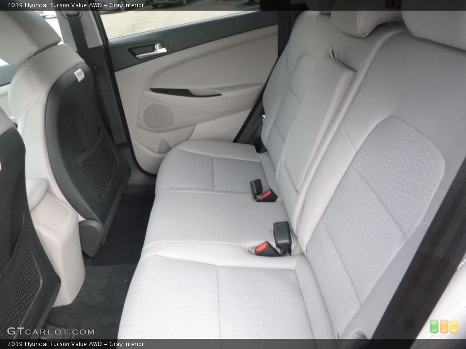 Gray Interior Rear Seat for the 2019 Hyundai Tucson Value AWD #130289519