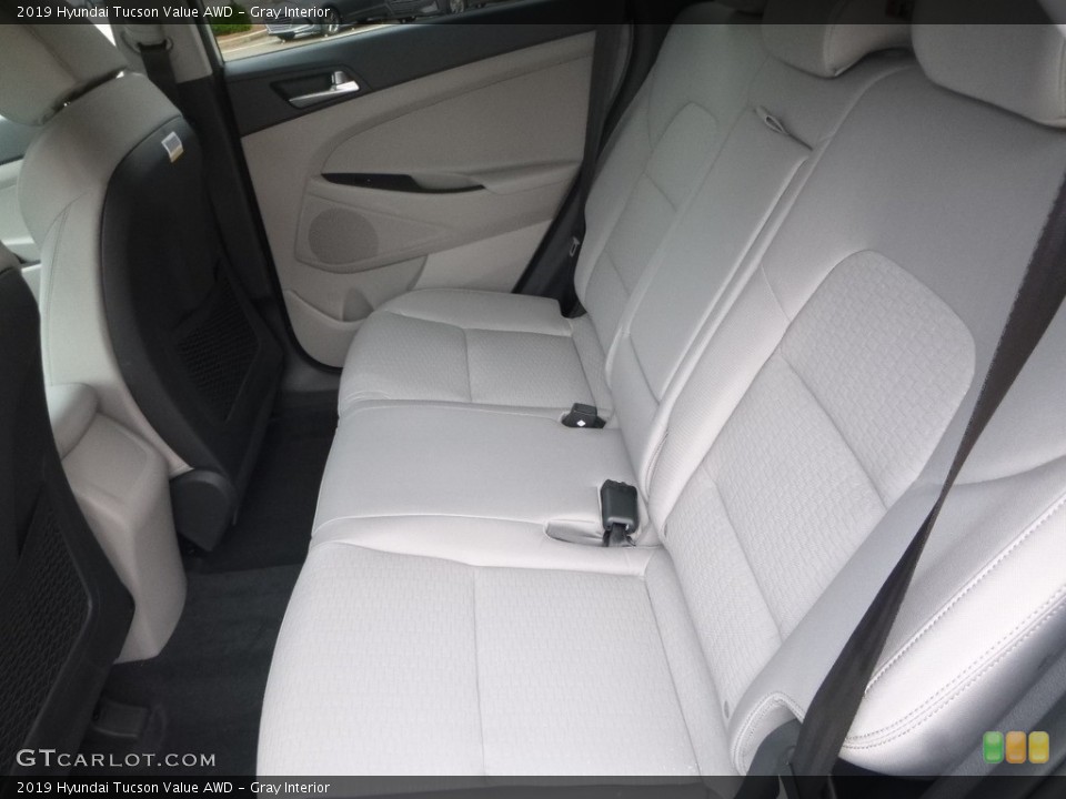 Gray Interior Rear Seat for the 2019 Hyundai Tucson Value AWD #130290632