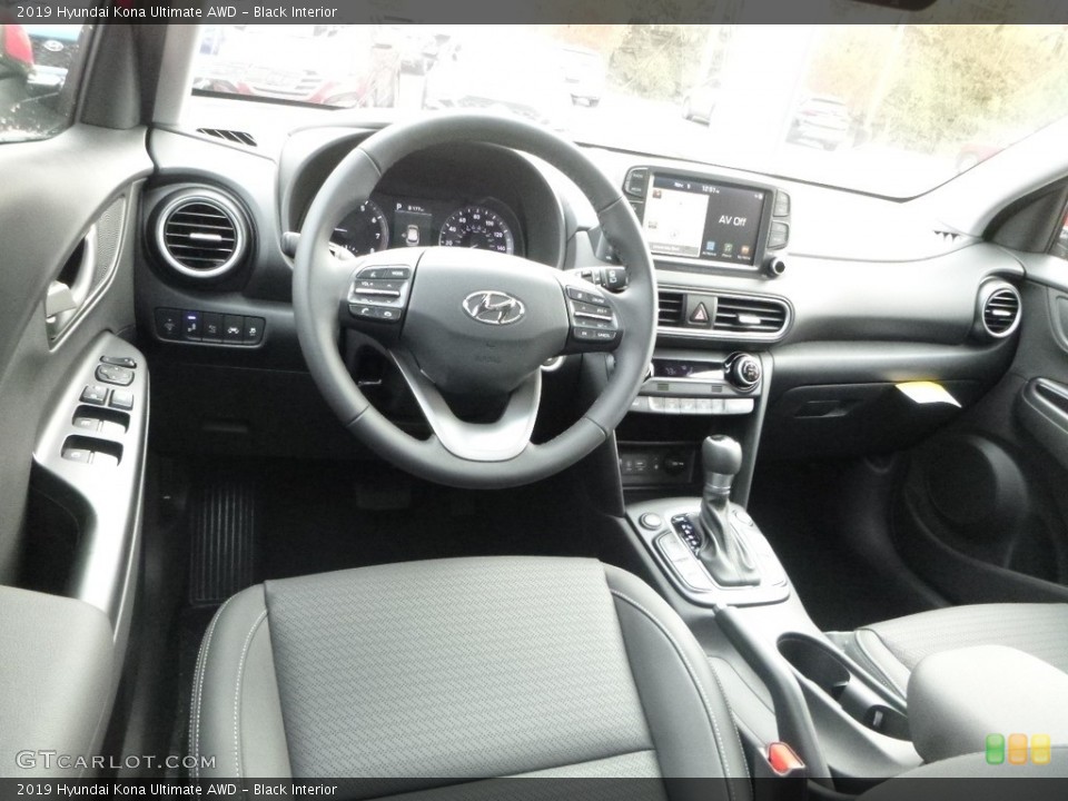 Black Interior Photo for the 2019 Hyundai Kona Ultimate AWD #130291403