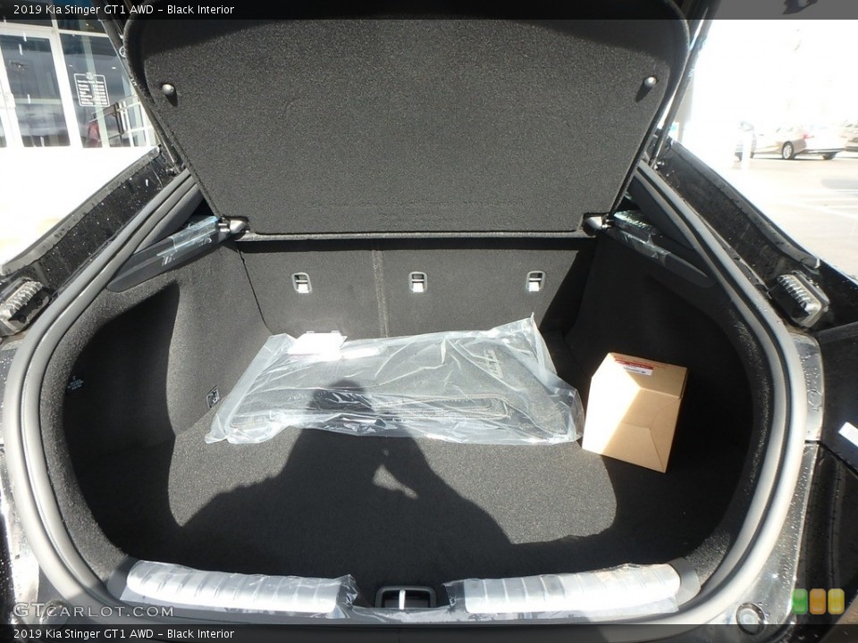 Black Interior Trunk for the 2019 Kia Stinger GT1 AWD #130303552