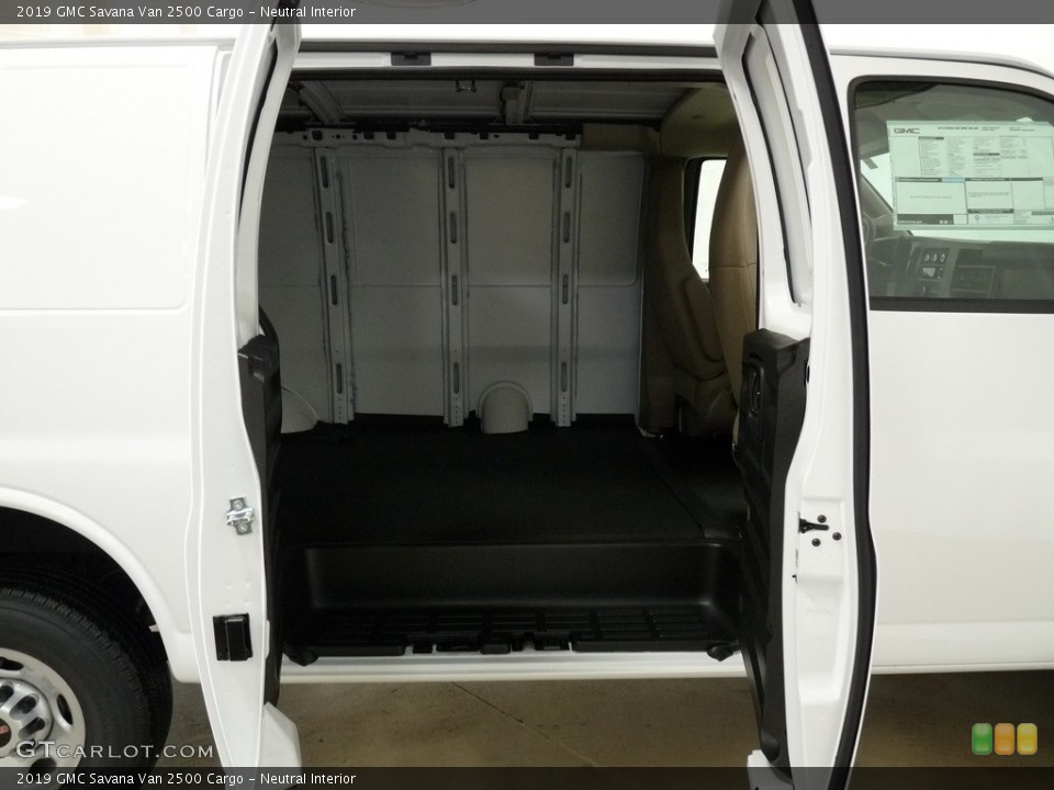 Neutral 2019 GMC Savana Van Interiors