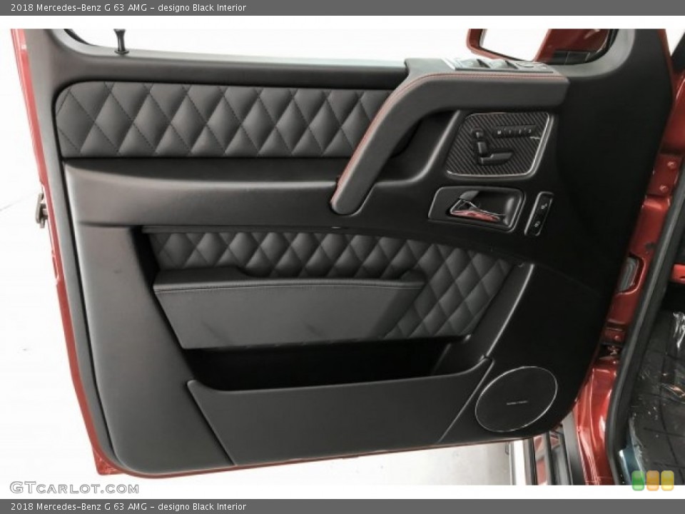 designo Black Interior Door Panel for the 2018 Mercedes-Benz G 63 AMG #130306475