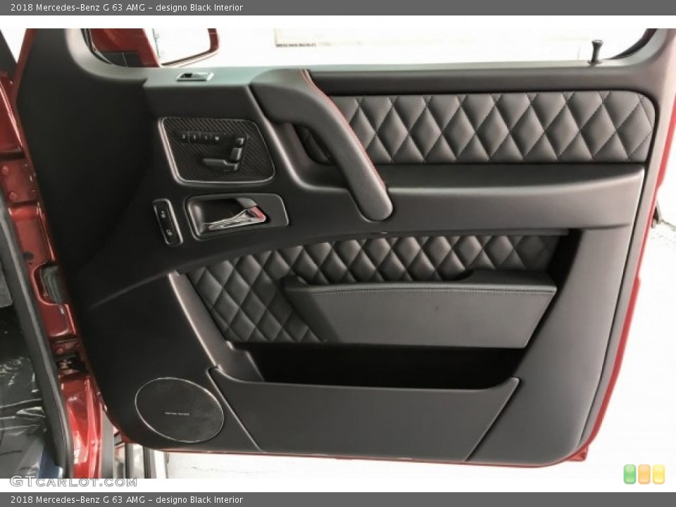 designo Black Interior Door Panel for the 2018 Mercedes-Benz G 63 AMG #130306549