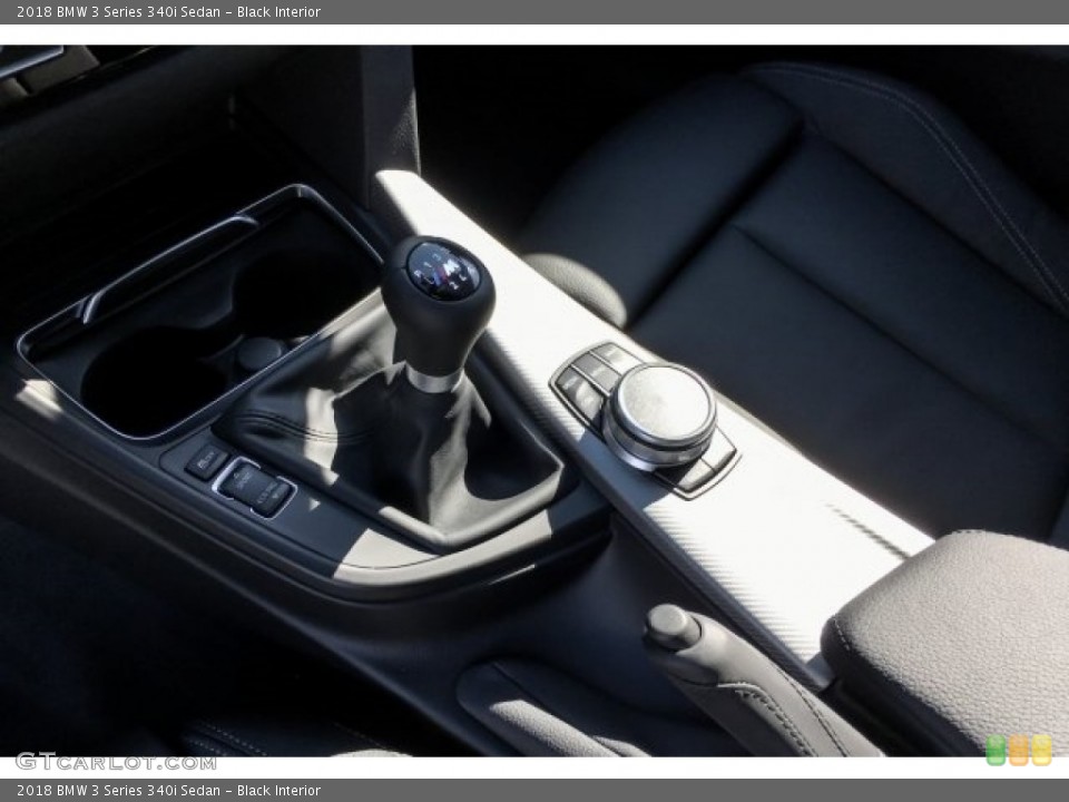 Black Interior Transmission for the 2018 BMW 3 Series 340i Sedan #130319131
