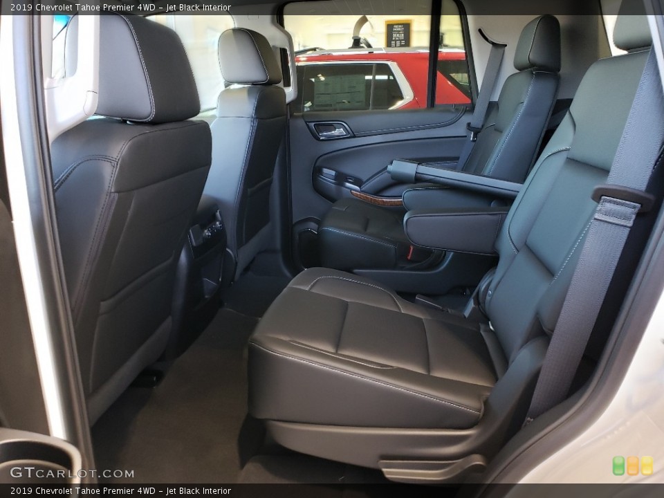 Jet Black Interior Rear Seat for the 2019 Chevrolet Tahoe Premier 4WD #130329271