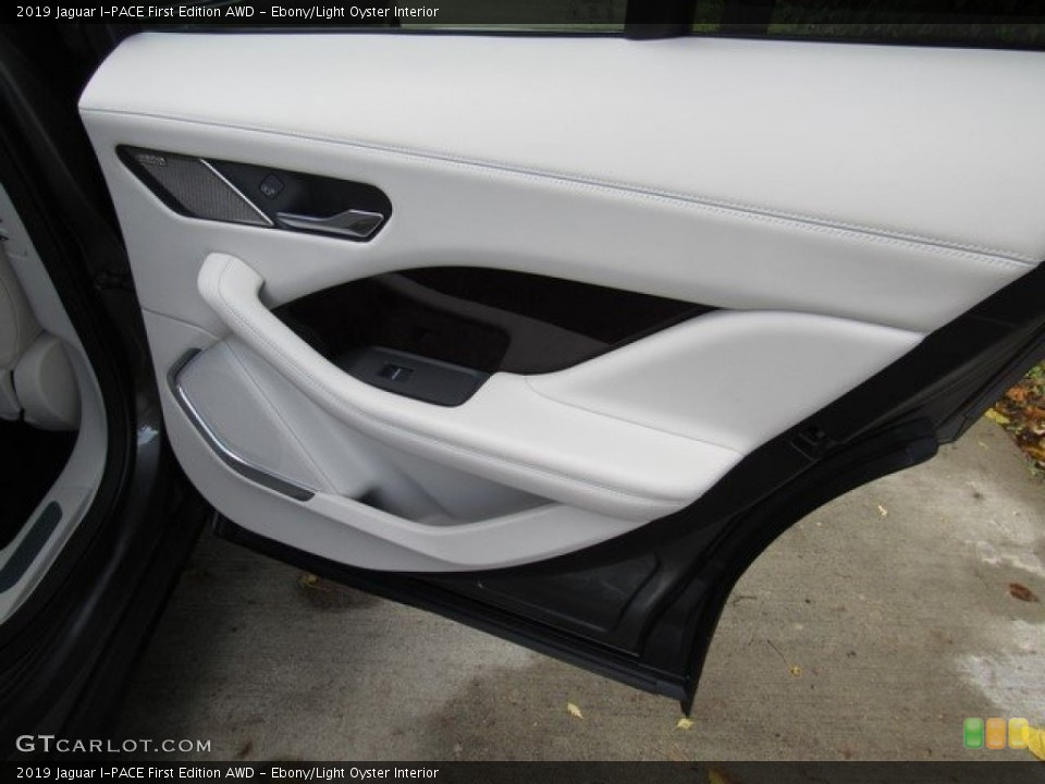 Ebony/Light Oyster Interior Door Panel for the 2019 Jaguar I-PACE First Edition AWD #130332097