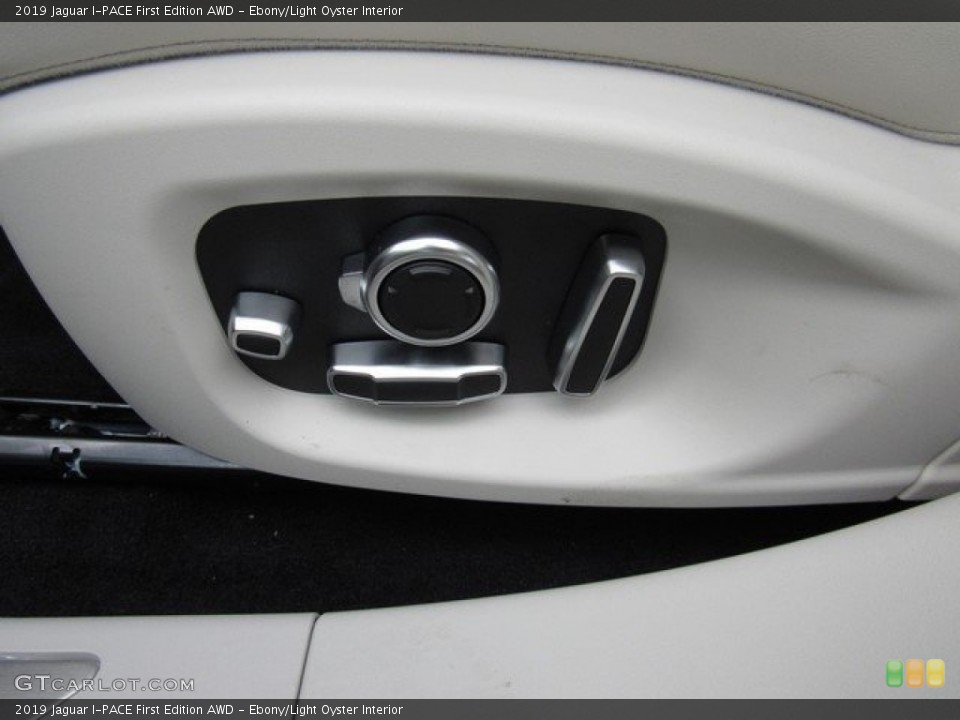 Ebony/Light Oyster Interior Controls for the 2019 Jaguar I-PACE First Edition AWD #130332160