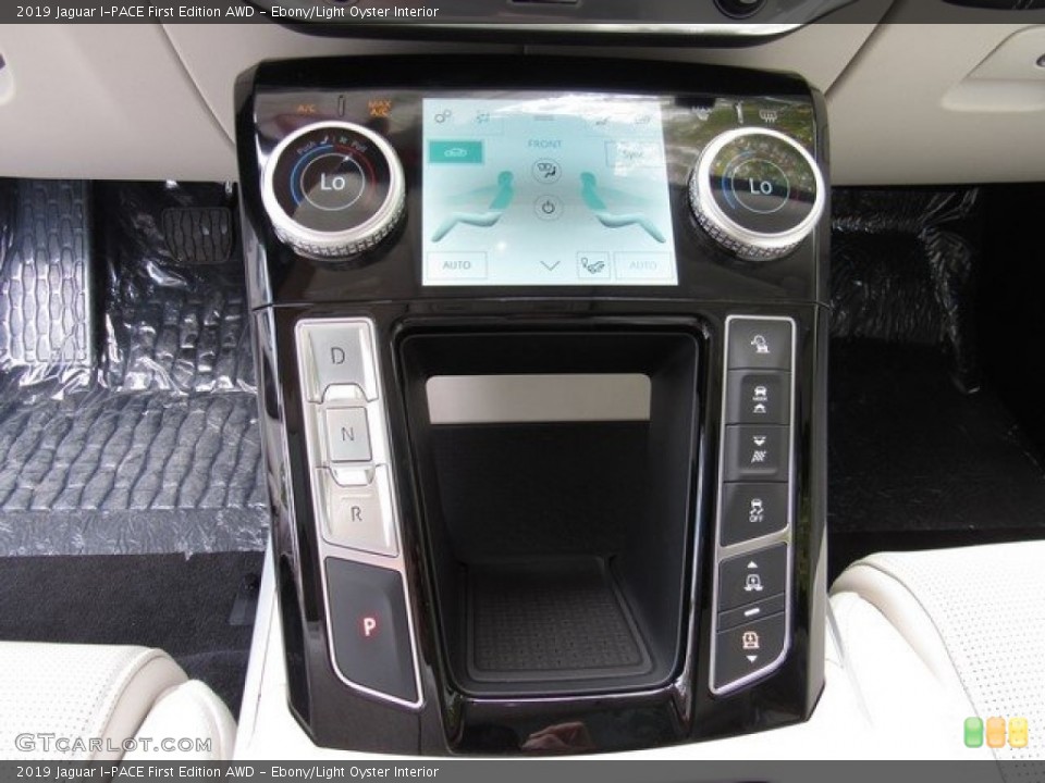 Ebony/Light Oyster Interior Controls for the 2019 Jaguar I-PACE First Edition AWD #130332268