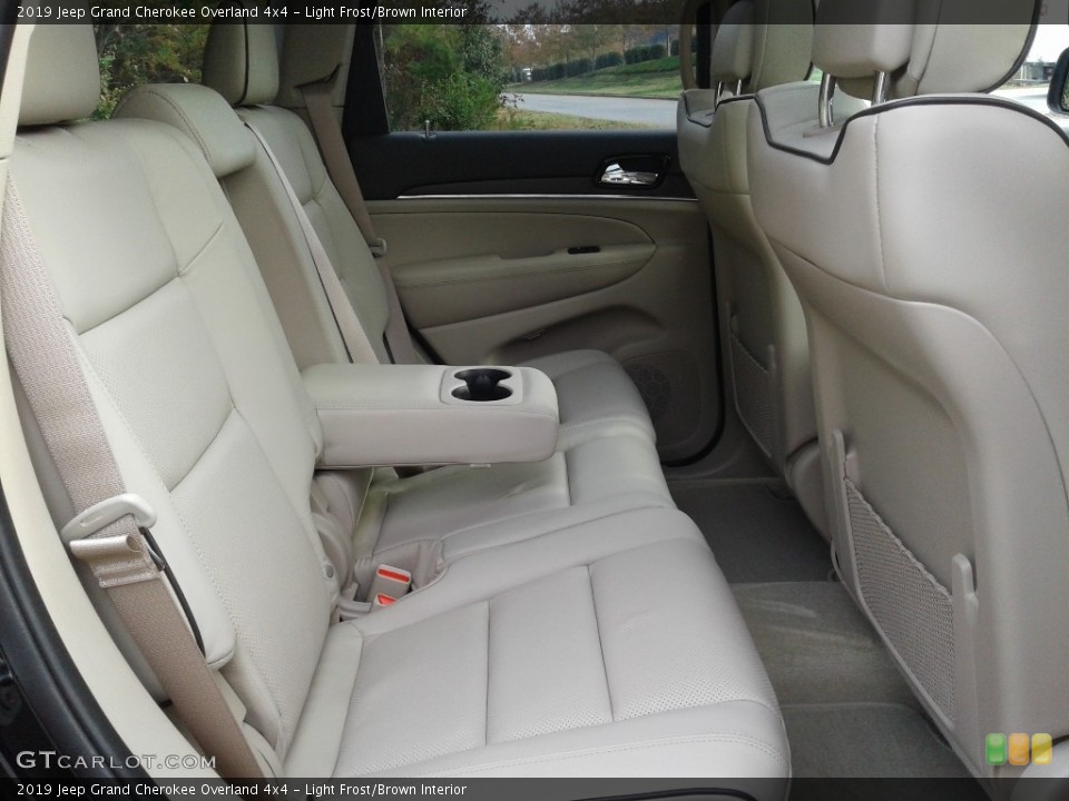 Light Frost/Brown Interior Rear Seat for the 2019 Jeep Grand Cherokee Overland 4x4 #130344845
