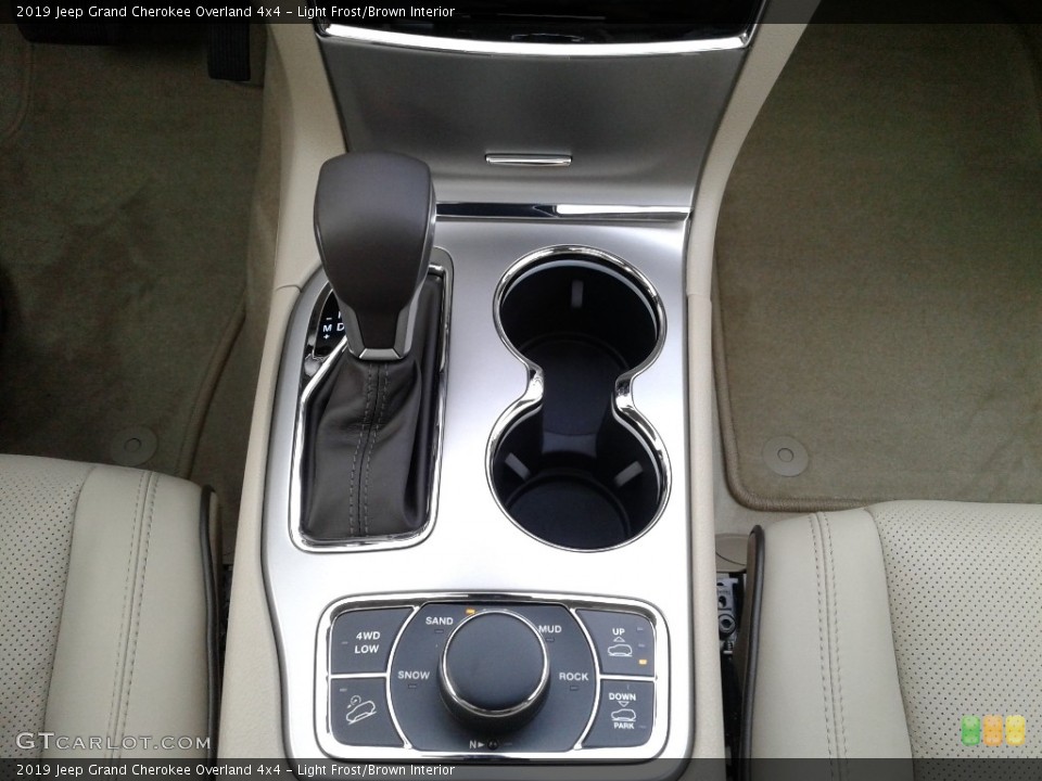 Light Frost/Brown Interior Transmission for the 2019 Jeep Grand Cherokee Overland 4x4 #130345367
