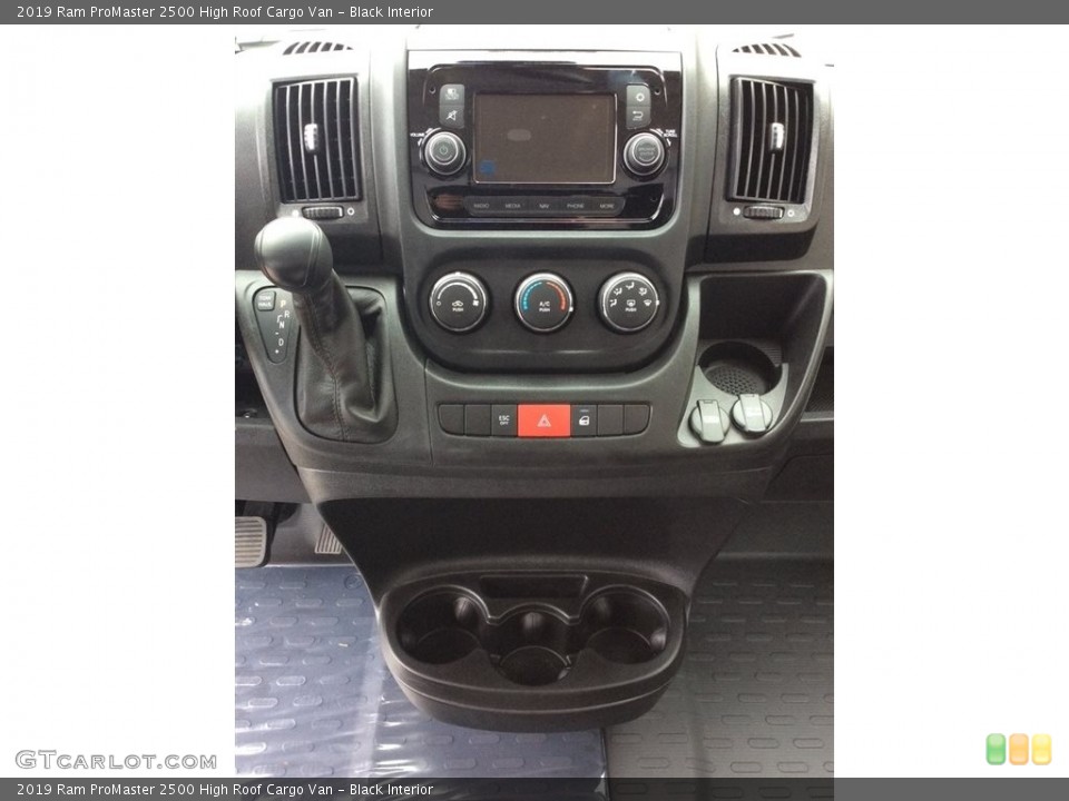 Black Interior Controls for the 2019 Ram ProMaster 2500 High Roof Cargo Van #130353284
