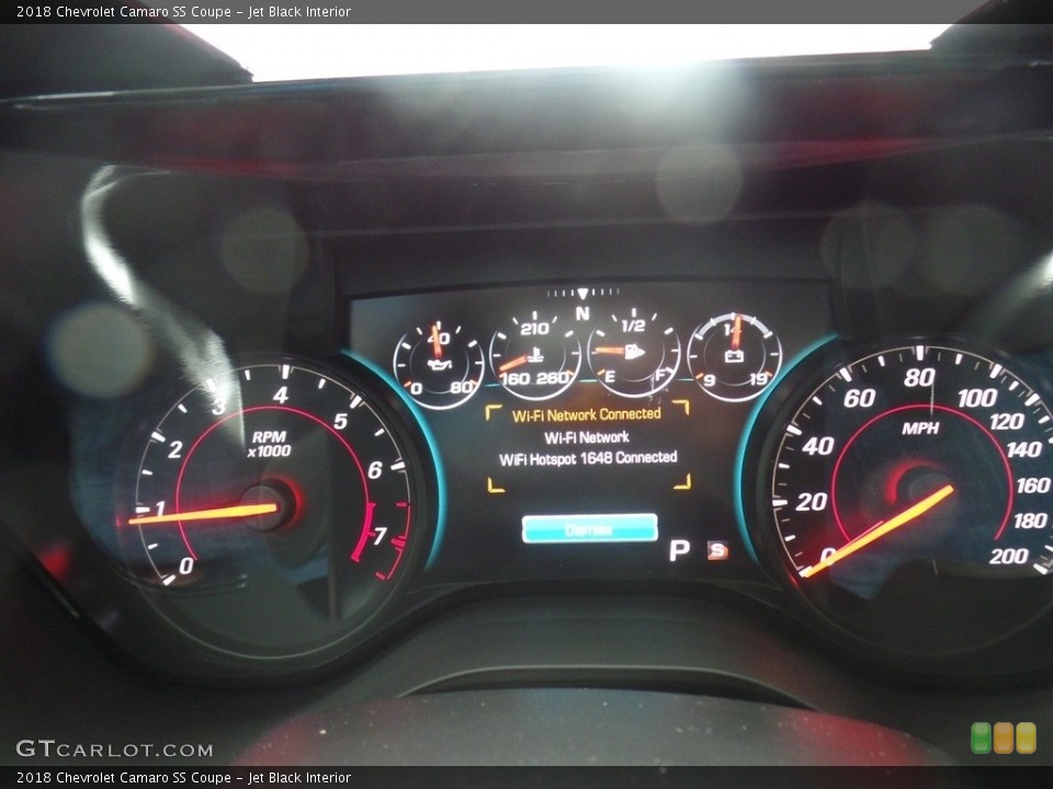 Jet Black Interior Gauges for the 2018 Chevrolet Camaro SS Coupe #130359695