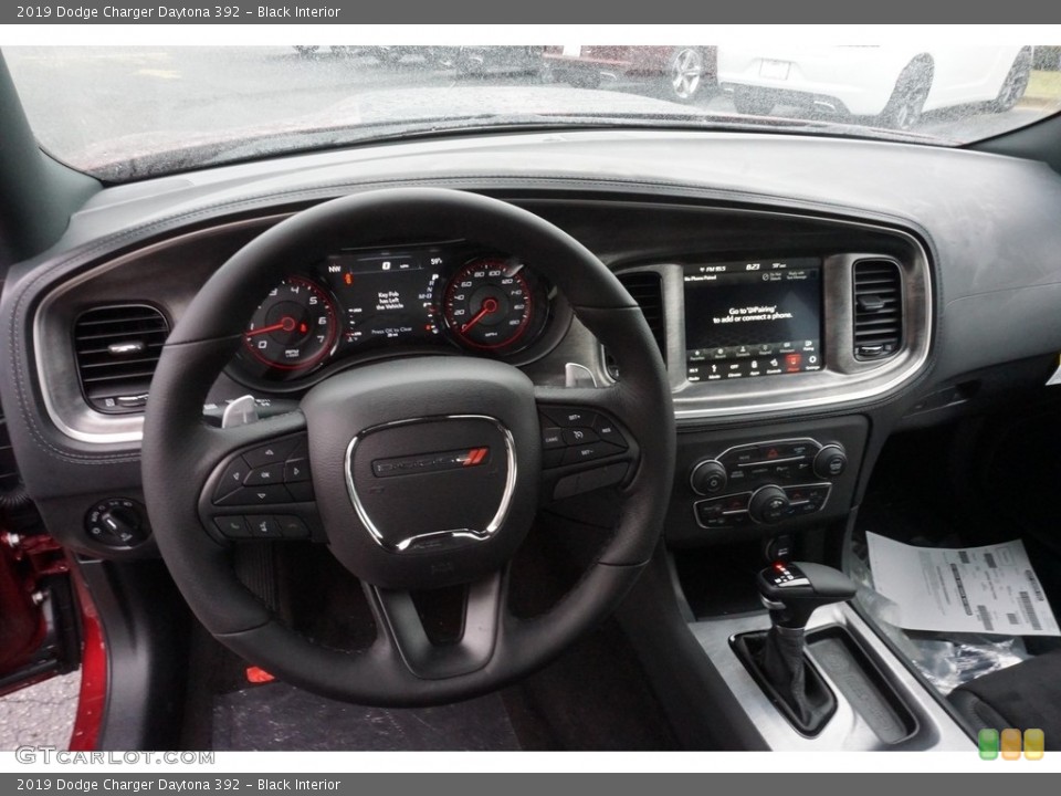 Black Interior Dashboard for the 2019 Dodge Charger Daytona 392 #130360970