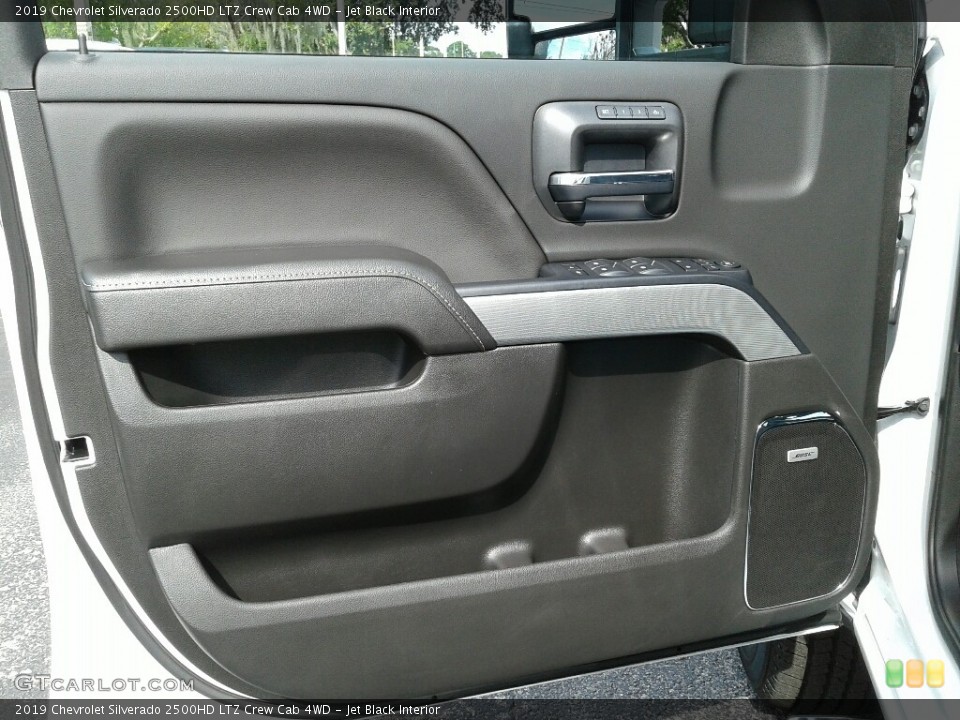 Jet Black Interior Door Panel for the 2019 Chevrolet Silverado 2500HD LTZ Crew Cab 4WD #130364876