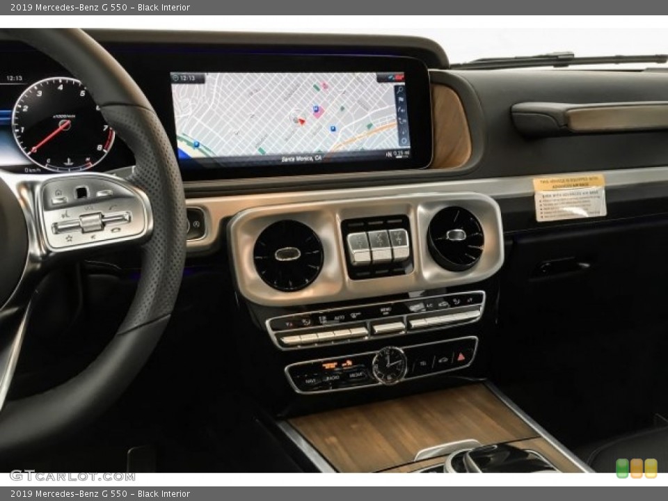 Black Interior Controls for the 2019 Mercedes-Benz G 550 #130366787